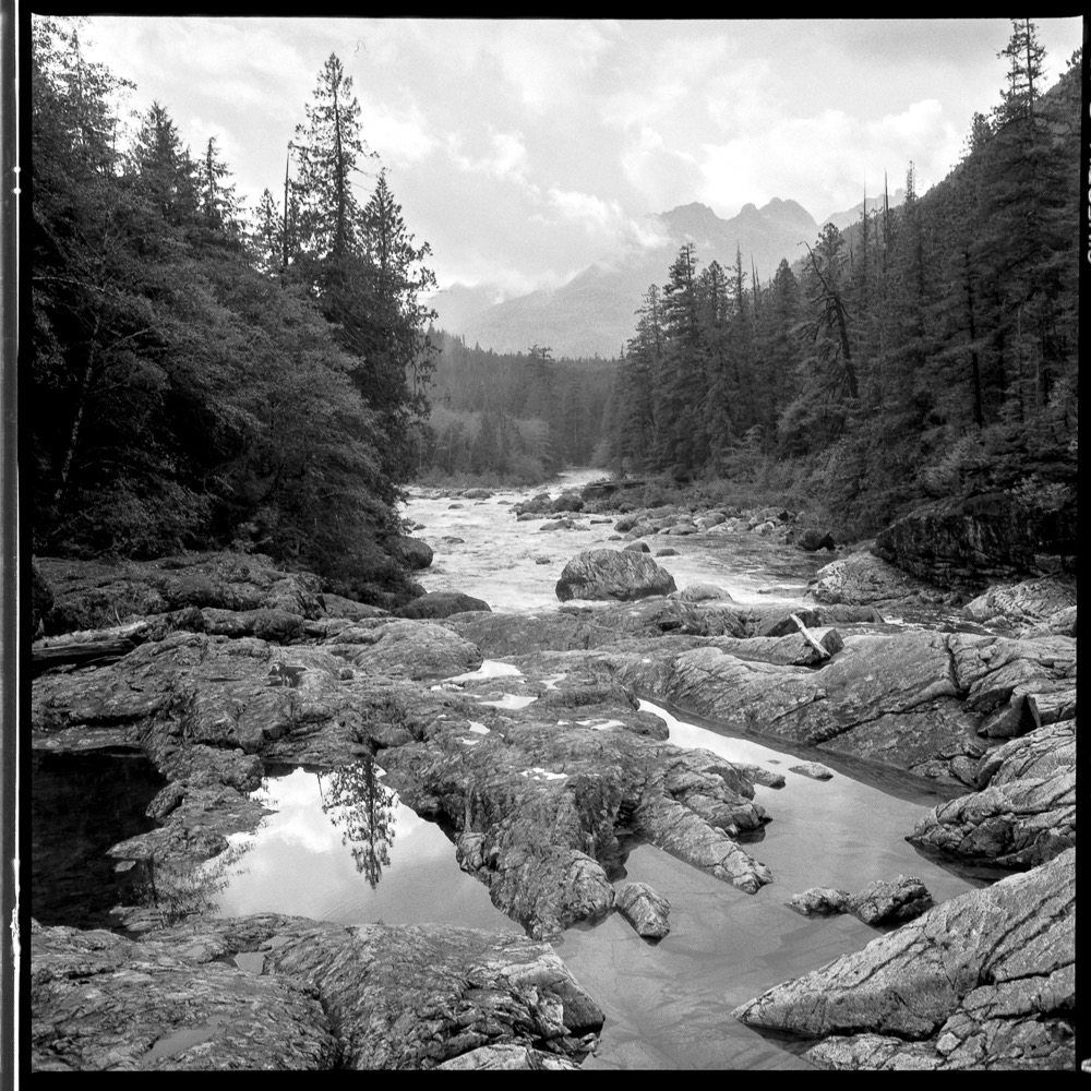 Bedrock, Wally Creek, Vancouver Island