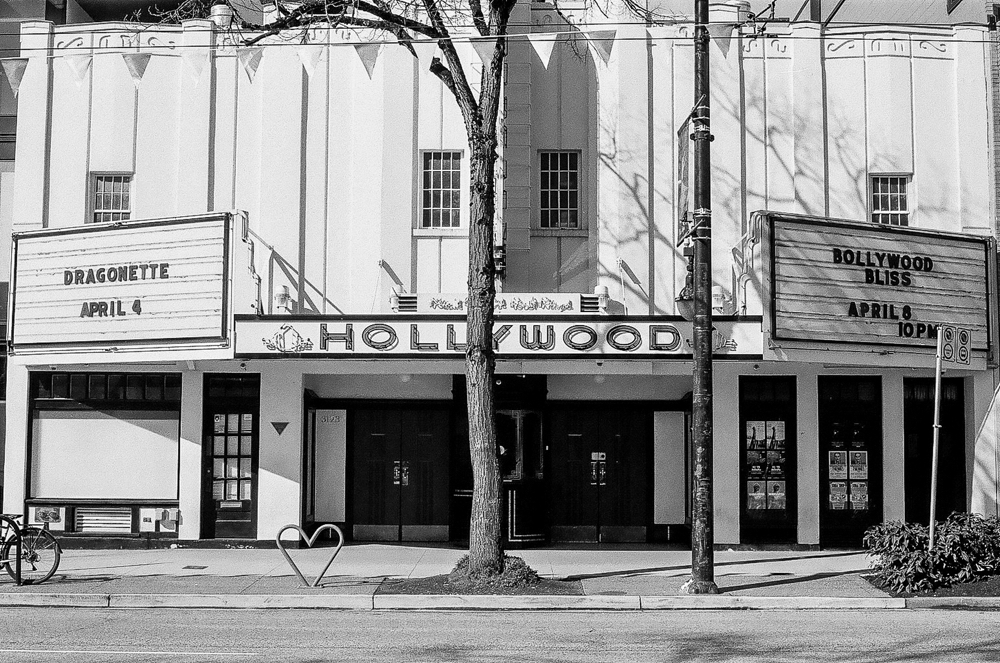 The Hollywood Theatre in Kitsilano closed over a decade ago after running continuously for 75 years. Owned and operated by the same family for all of that time, the double bills were legendary and its status as a repertory cinema kept prices low.