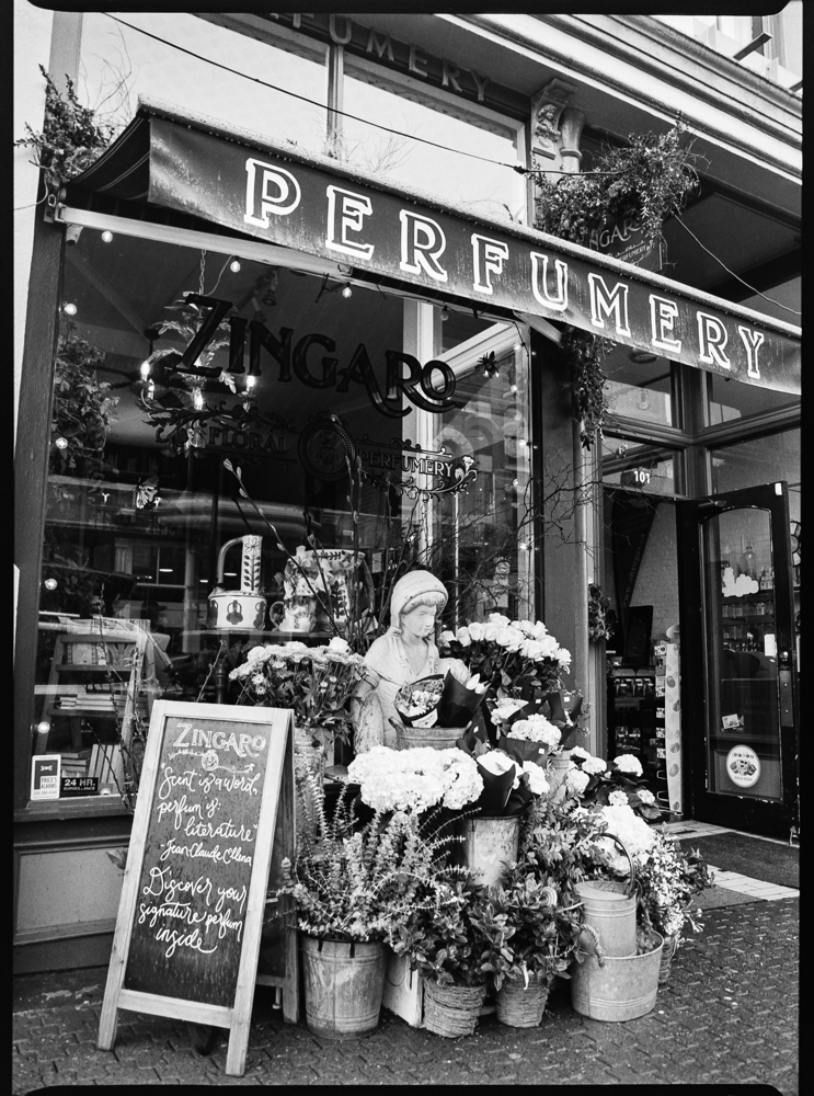 Zingaro Perfumery in Victoria...a reminder of what shops once were