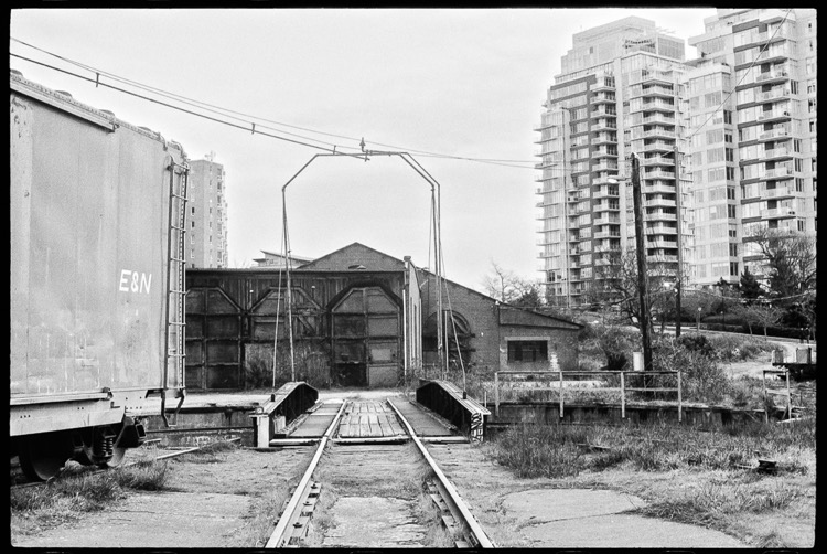 Rail Car at the Turntable